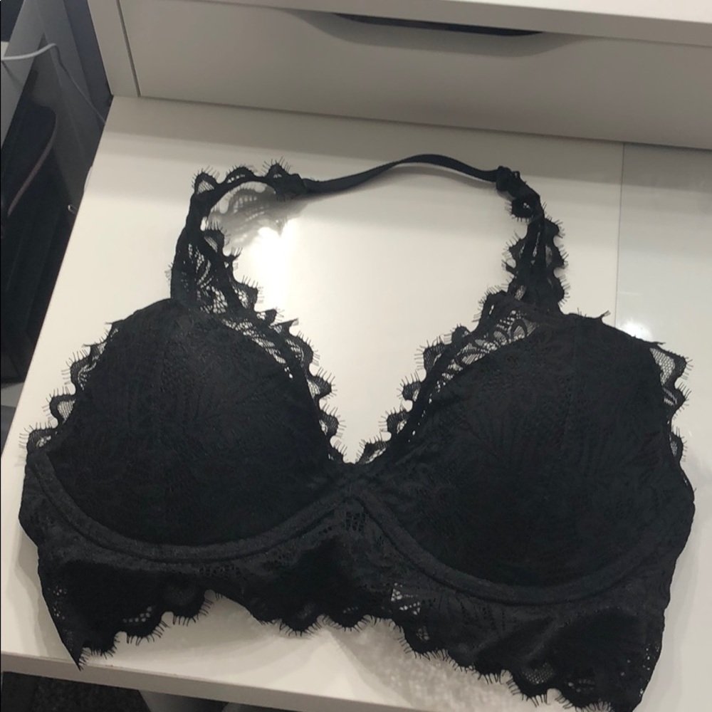 PINK Lace bralette small